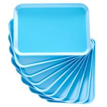 Conjunto de bandejas odontológicas LA MIERE B-Lok com fechadura 20 azul-celeste 34x25x2 cm Conjunto de bandejas odontológicas LA MIERE B-Lok com fechadura 20 azul-celeste 34x25x2 cm