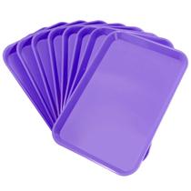 Conjunto de bandejas para procedimentos odontológicos LA MIERE, 8 peças, roxo com fechadura, 34x25x2 cm Conjunto de bandejas para procedimentos odontológicos LA MIERE, 8 peças, roxo com fechadura, 34x25x2 cm