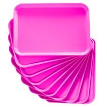 Conjunto de bandejas para procedimentos odontológicos LA MIERE B-Lok 20 unidades rosa neon 34x25x2 cm Conjunto de bandejas para procedimentos odontológicos LA MIERE B-Lok 20 unidades rosa neon 34x25x2 cm