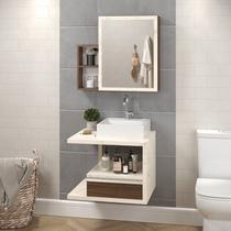 Conjunto de Banheiro Berton Cherry 60cm Atenna/ameixa