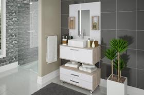 Conjunto De Banheiro Completo Class: Balcão, Painel E Cuba Conjunto De Banheiro Completo Class: Balcão, Painel E Cuba