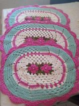 Conjunto de banheiro em crochê Conjunto de banheiro em crochê