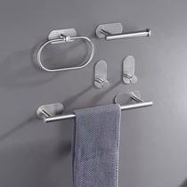 Conjunto De Banheiro Escovado, Toalheiro 4 Peças Conjunto De Banheiro Escovado, Toalheiro 4 Peças