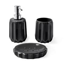 Conjunto de Banheiro Fold 3 Peças Haus Brinox 57720100