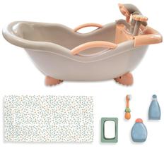 Conjunto de banho Baby Doll JC Toys for Keeps Playtime! Mais de 2 anos Conjunto de banho Baby Doll JC Toys for Keeps Playtime! Mais de 2 anos