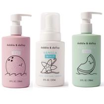 Conjunto de banho Dabble & Dollop Beachy Bundle para crianças (conjunto de 3)