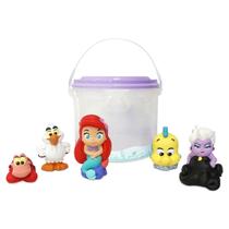 Conjunto de banho Disney Store Little Mermaid com 5 bonecos para crianças Conjunto de banho Disney Store Little Mermaid com 5 bonecos para crianças