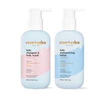 Conjunto de Banho Evereden Baby - Loção e Shampoo para Bebês