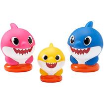 Conjunto de banho My Pet Elephant Baby Shark com bonecos de 5 cm de altura