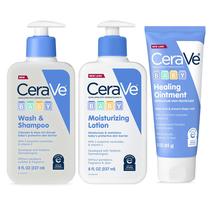 Conjunto de banho para bebês CeraVe Baby Wash & Shampoo 240 ml + Loção 240 mL