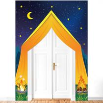 Conjunto de banners de varanda para decorações de festas de acampamento, 3 unidades CHUNNIN
