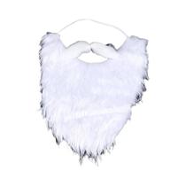 Conjunto De Barba Branca E Sobrancelhas Brancas Falsas Para Decoração De Natal E Festa De Halloween