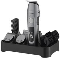 Conjunto de Barbeador Sem Fio Xion XI-HAIR6X1A - Prata Conjunto de Barbeador Sem Fio Xion XI-HAIR6X1A - Prata