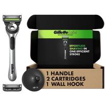 Conjunto de Barbear Gillette Labs com Barra Esfoliante e Recargas de 2 Lâminas