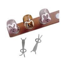 Conjunto De Barra Magnética De Ferramenta De Unha Olho De Gato Rabbit Love Com Clipe De Papel
