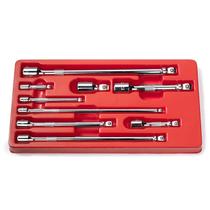 Conjunto de barras de extensão Wobble NEIKO 00249A 9 peças 1/4", 3/8", 1/2"