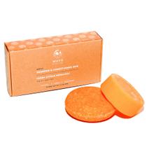 Conjunto de barras de shampoo e condicionador Clever Yoga Fresh Citrus