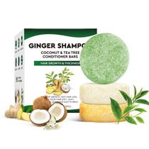Conjunto de barras de shampoo e condicionador Pubpok para o crescimento do cabelo