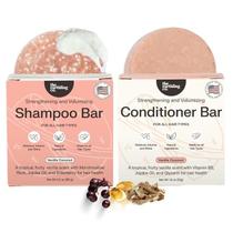 Conjunto de barras de shampoo e condicionador The Earthling Co. Baunilha