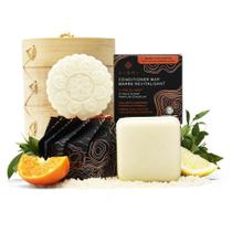 Conjunto de barras de shampoo e condicionador Viori Citrus Yao Rice Water