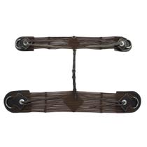 Conjunto de Barrigueira e Cilha Vertentes SV0179 - Marrom