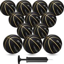 Conjunto de basquete Jerify 12 x 75 cm de borracha tamanho 7, bomba incluída Conjunto de basquete Jerify 12 x 75 cm de borracha tamanho 7, bomba incluída