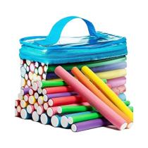 Conjunto De Bastões De Cabelo Flexíveis Para Enrolar 42 Peças Rolos De Espuma Sem Calor DIY