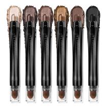 Conjunto de bastões de sombra LUXAZA PRO Neutral Metallic Shimmer 6 unidades