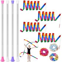Conjunto de bastões giratórios PLULON 54 cm com varinhas Ribbon Dancer Wands Kids