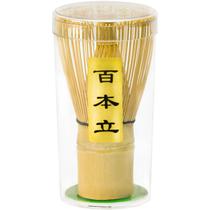 Conjunto de batedor de matcha Vaiheng de bambu com 100 hastes, chasen japonês
