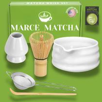 Conjunto de batedores Matcha Batedor e tigela Marce Matcha (branco)