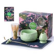 Conjunto de batedores Matcha Buucup Ceramic com tigela, batedor, colher e muito mais Conjunto de batedores Matcha Buucup Ceramic com tigela, batedor, colher e muito mais
