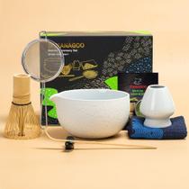 Conjunto de Batedores Matcha TEANAGOO 7 Peças - com Tigela de 510ml, Batedor e Colher