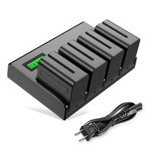 Conjunto de bateria e carregador Binval NP-F970 8900mAh (pacote com 4/6) Conjunto de bateria e carregador Binval NP-F970 8900mAh (pacote com 4/6)