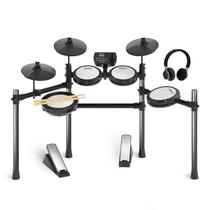 Conjunto de bateria elétrica MOSEN MED-X3 com 4 tambores de malha 195+ Sounds