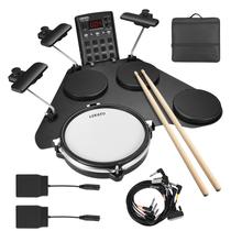 Conjunto de bateria eletrônica LEKATO Portable Electric Beginner 220+ Sounds