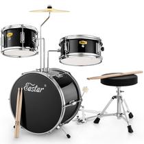 Conjunto de Bateria Infantil Eastar 14" - 3 Peças - Preto