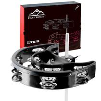 Conjunto de bateria Tambourine EASTROCK Hi-Hat Mountable Black