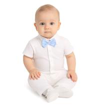 Conjunto de Batizado Para Bebê Menino com Gravata Ravi