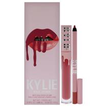 Conjunto de Batons Kylie Cosmetics Matte - Batom Líquido e Lápis Labial