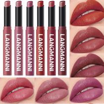 Conjunto de Batons Matte 6 Tons Nude, Rosa, Vermelho e Berry Conjunto de Batons Matte 6 Tons Nude, Rosa, Vermelho e Berry