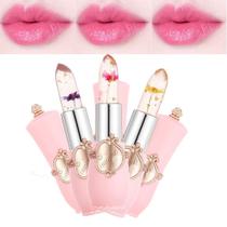 Conjunto de batons Pakivs Crystal Flower Jelly Color Change x3