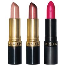 Conjunto de Batons Revlon Super Lustrous High Impact - 3 Peças