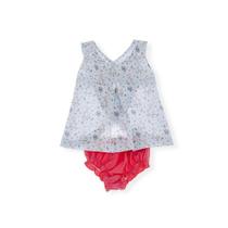 Conjunto de Bebê Menina Otolina Vestido C/ Calcinha Raposa Conjunto de Bebê Menina Otolina Vestido C/ Calcinha Raposa