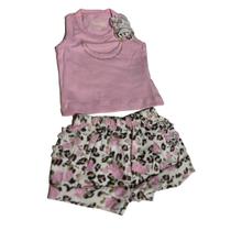 Conjunto De Bebê Regata Com Tapa Fralda Rosa Upi Uli Conjunto De Bebê Regata Com Tapa Fralda Rosa Upi Uli