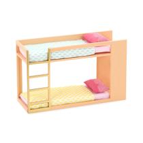 Conjunto de beliches para mini bonecas Lori Urban Chic com acessórios Conjunto de beliches para mini bonecas Lori Urban Chic com acessórios