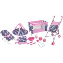 Conjunto de Berçário Lissi - 5 Peças Deluxe com Acessórios