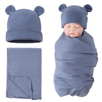 Conjunto de berços para bebês PESAAT Haze Blue Cotton 110x110 cm Conjunto de berços para bebês PESAAT Haze Blue Cotton 110x110 cm