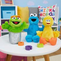 Conjunto de bichos de pelúcia Sesame Street Friends, 3 peças, 20 cm Conjunto de bichos de pelúcia Sesame Street Friends, 3 peças, 20 cm
