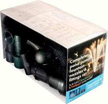 Conjunto de bicos de fonte Pond Pump Pennington Aquagarden 3 opções Conjunto de bicos de fonte Pond Pump Pennington Aquagarden 3 opções